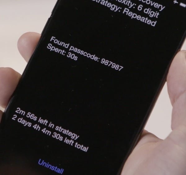 GrayKey codice iPhone