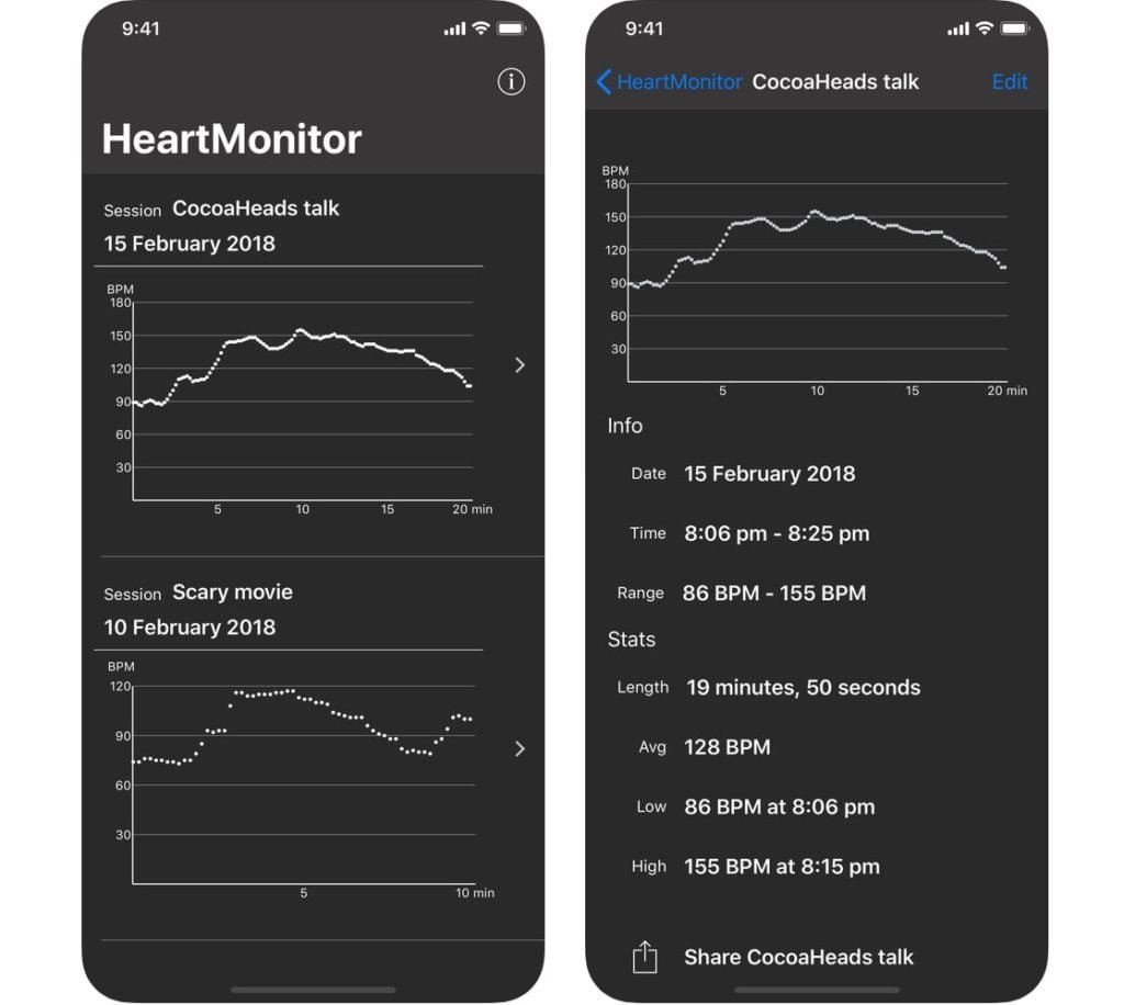 Heart Monitor e l'iPhone ti misura i battiti 1 HeartMonitor