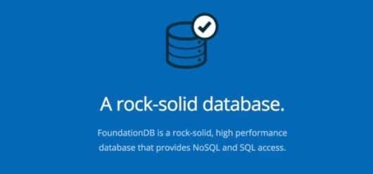 Apple rende open source FoundationDB per creare database 1 FoundationDB