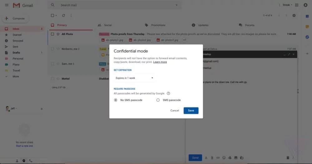 Gmail Confidencial