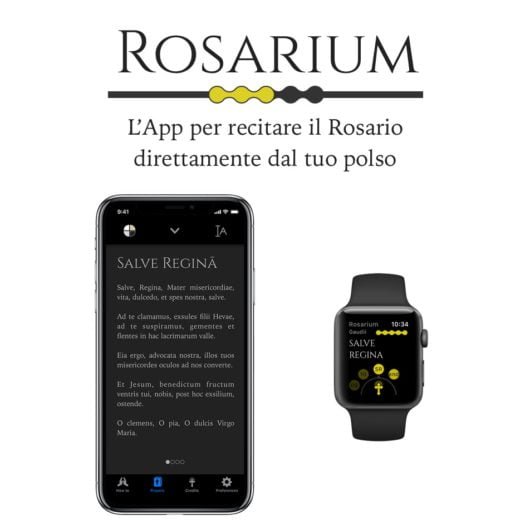 Rosarium, l'app per recitare il Rosario è disponibile al download 1 Rosarium app