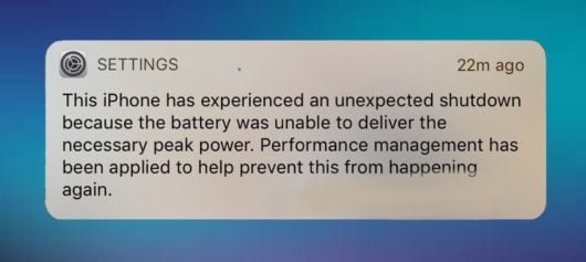 iOS 11.3: disattivi l'ottimizzazione della batteria? Ecco cosa potrebbe apparirti 1 iOS 11.3 slowgate