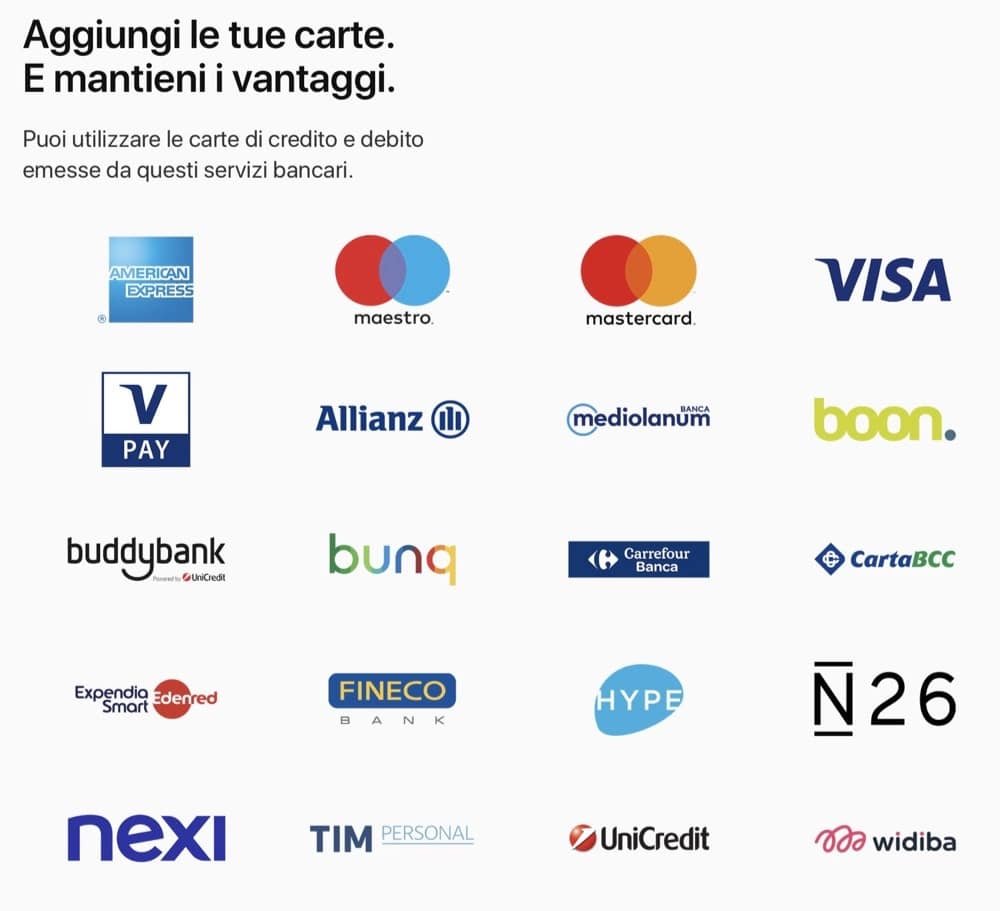 Apple Pay Fineco