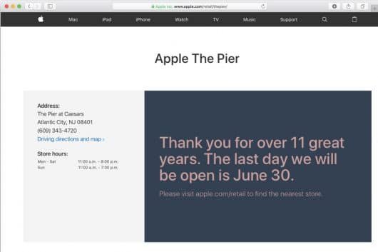 Apple chiude per la prima volta un Apple Store 1 Apple Store Atlantic City