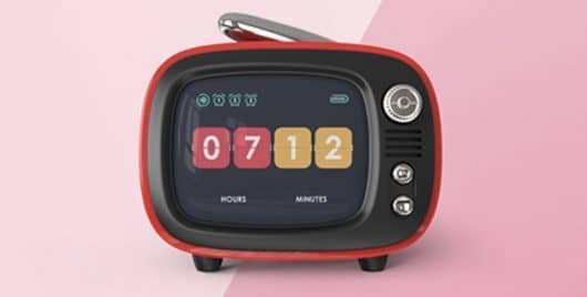 QTV, la sveglia speaker dal design retrò 1 QTV