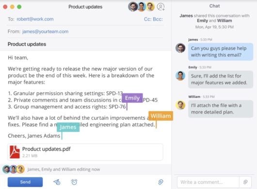 Spark 2, il client per usare le email per conversazioni di lavoro 1 Spark 2