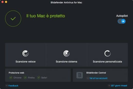 Bitdefender, un filtro anti malware per Mac 1 Bitdefender