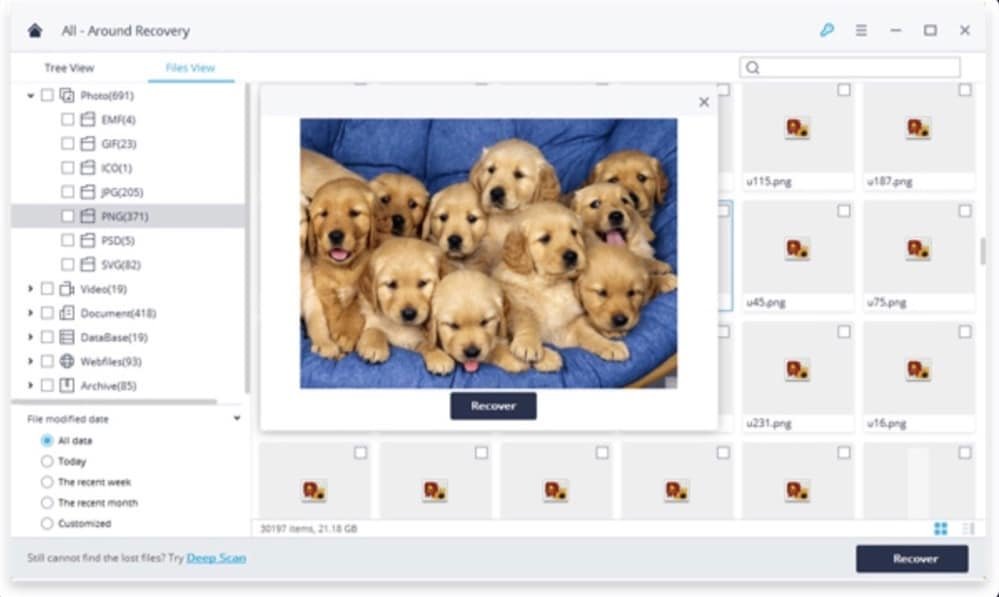 Recoverit Free, un'app per recuperare file persi nel Mac 4 Recoverit Free