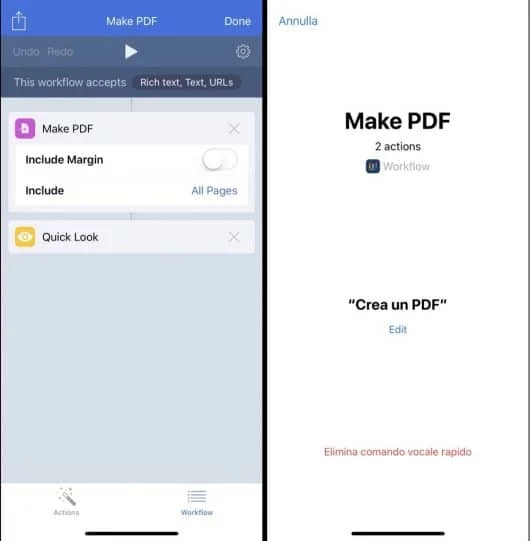 Siri Shortcuts