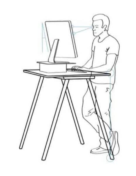 Standing desk
