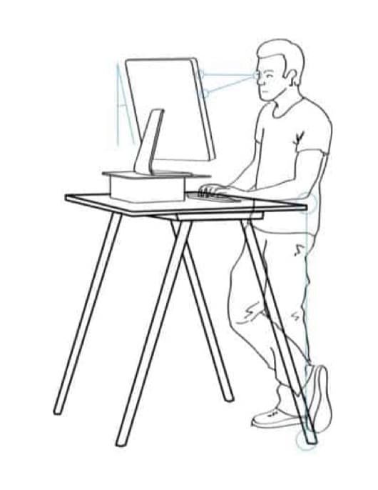 Standing desk