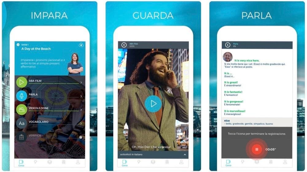 ABA English per imparare l'inglese ora ha anche i Moments 1 ABA English