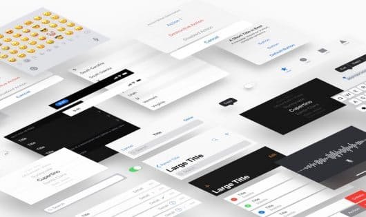Apple aggiorna le risorse grafiche per designer aggiungendo il tema nero 1 Apple Design Resources