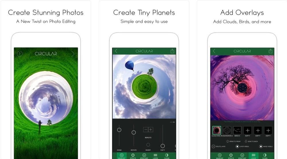 Circular Tiny Planet