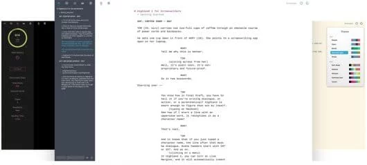 Highland 2, un'app per Mac per scrivere sceneggiature o romanzi 1 Highland 2