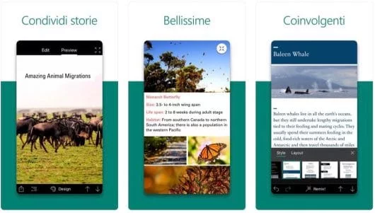 Microsoft fermerà l'app Microsoft Sway per iOS 1 Microsoft Sway