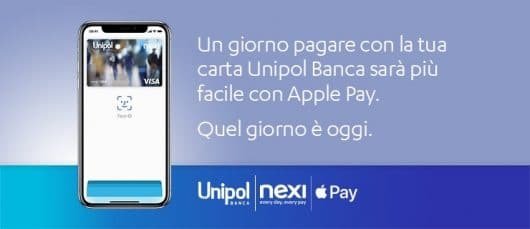 Unipol Banca annuncia il supporto ad Apple Pay passando per il sistema Nexi 1 Unipol Apple Pay