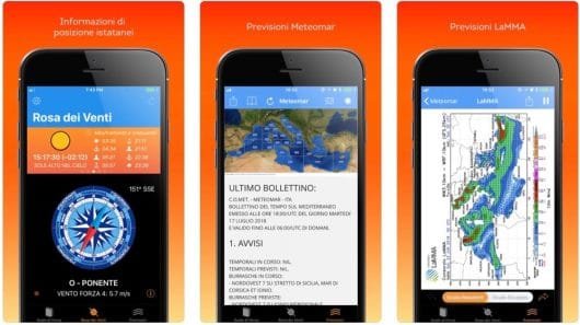 iWindRose, l'app che ti aiuta a riconoscere i venti 1 iWindRose