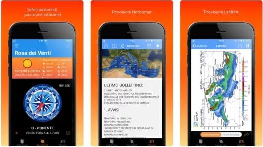 iWindRose, l'app che ti aiuta a riconoscere i venti 1 iWindRose