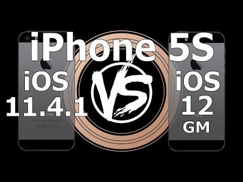 Gli iPhone 5s migliorano con iOS 12? Ecco un video 5 0 10