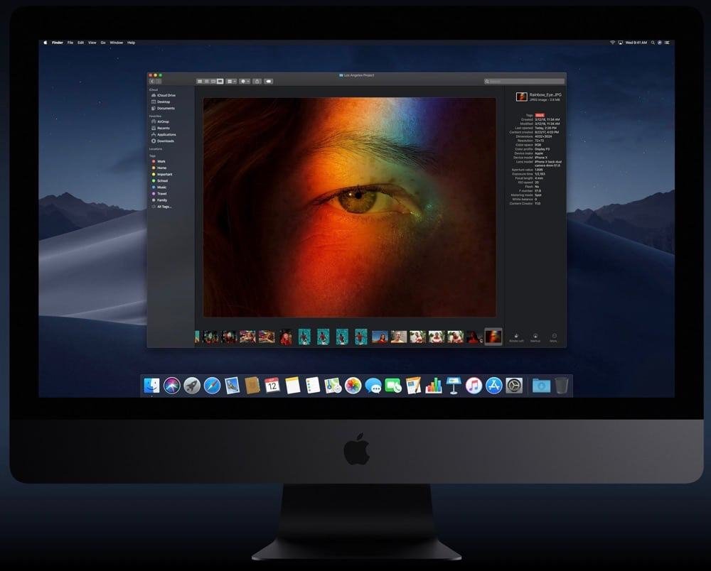 macOS Mojave iMac Pro