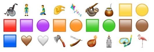 Alcune bozze delle emoji del 2019 1 Emoji 2019
