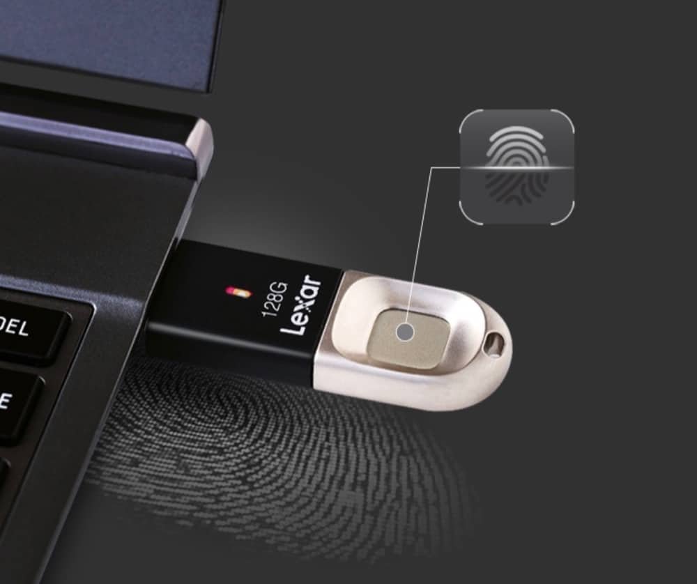 Lexar JumpDrive Fingerprint F35