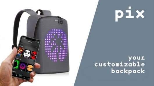 Pix, lo zaino che si personalizza dall'iPhone 1 Pix zaino