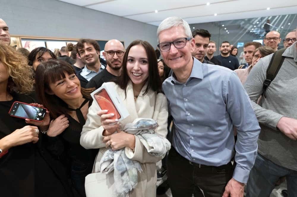 Tim Cook Piazza Liberty