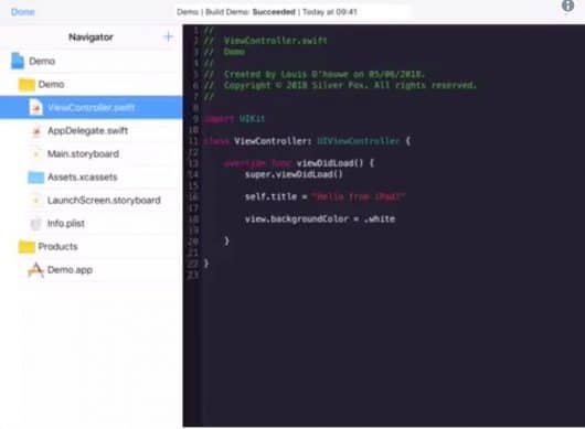 Xcode iPad