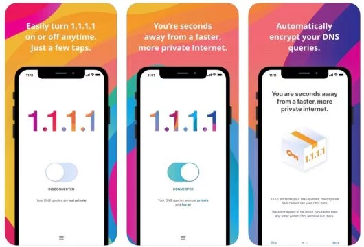 Il filtro DNS 1.1.1.1 di CloudFlare ora è anche un'app per iOS 1 1.1.1.1