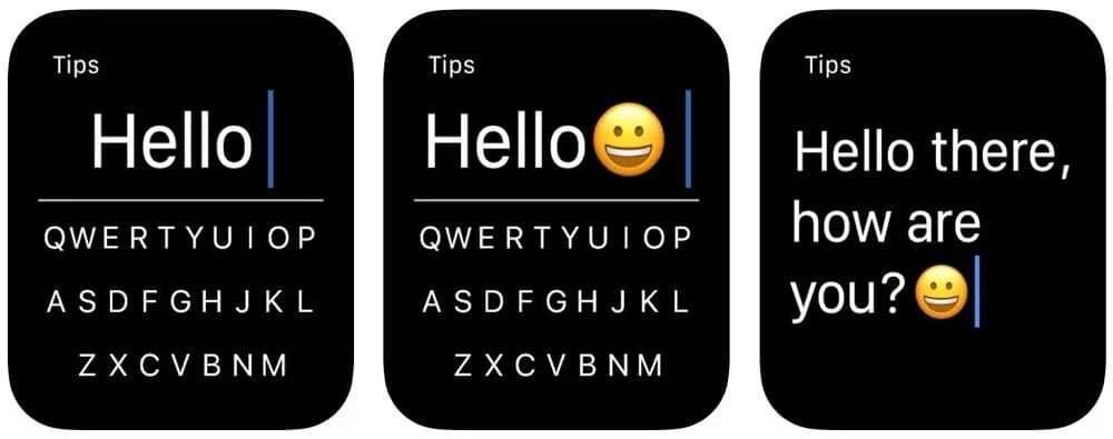 FlickType, la tastiera QWERTY per Apple Watch ora si può integrare nelle app di terzi 1 FlickType