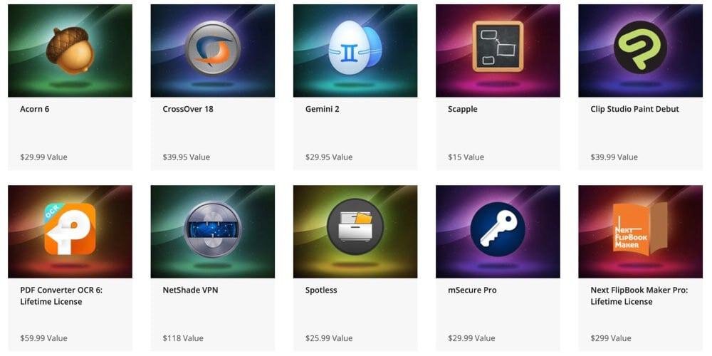 Bundle MacHeist: 10 app per macOS per 25 $ 1 MacHeist