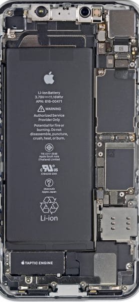 interno iPhone Xr