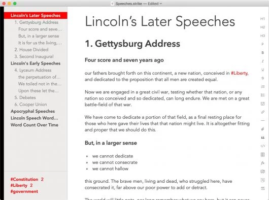 Strike, una nuova app per prendere note tra Mac, iPhone e iPad 1 Strike