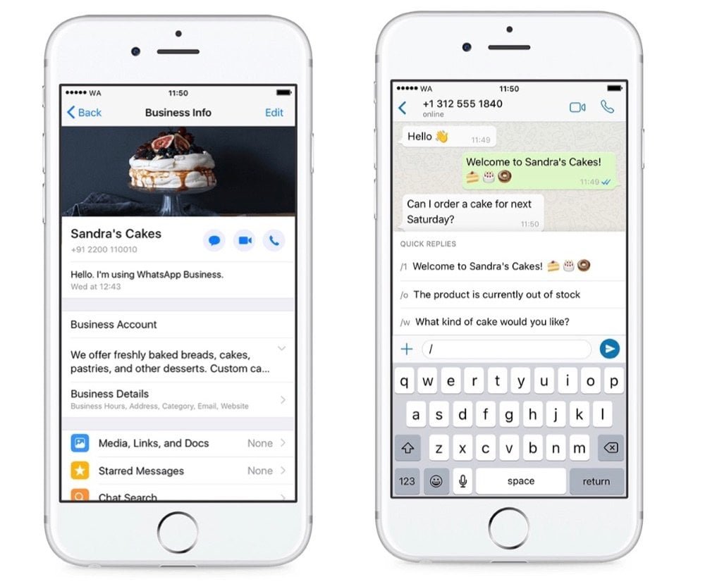 WhatsApp Business inizia la sua diffusione per iOS 1 WhatsApp Business