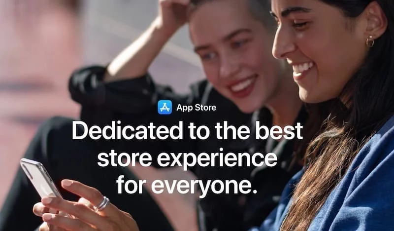 App Store pagina