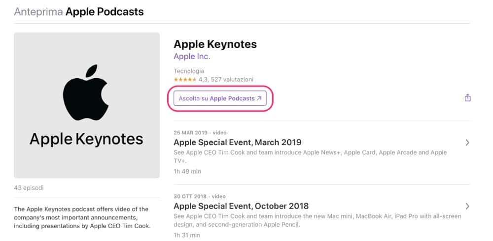 Apple anticipa l’app Podcast per Mac nella grafica online 1 Podcast Apple