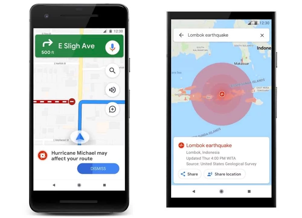 Mappe Google calamita