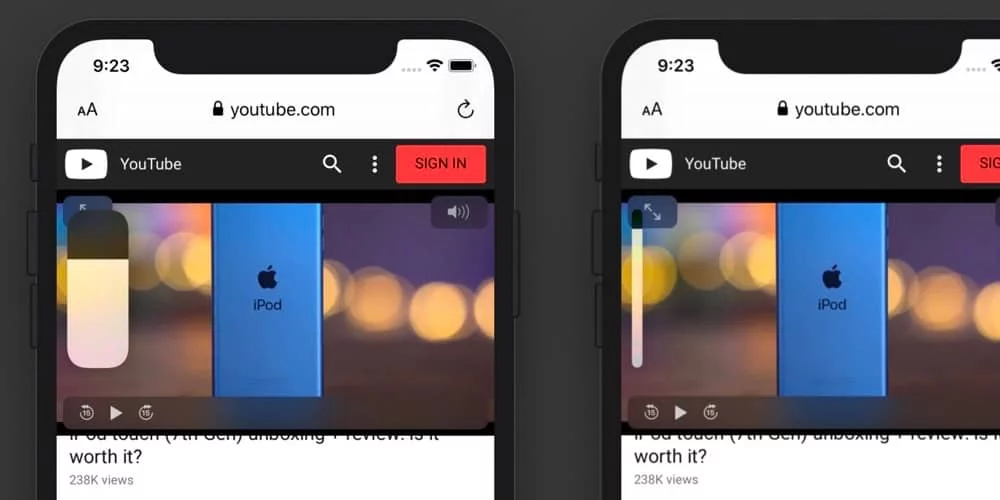 Le novità minori di iOS 13 2 nuovo volume iOS 13