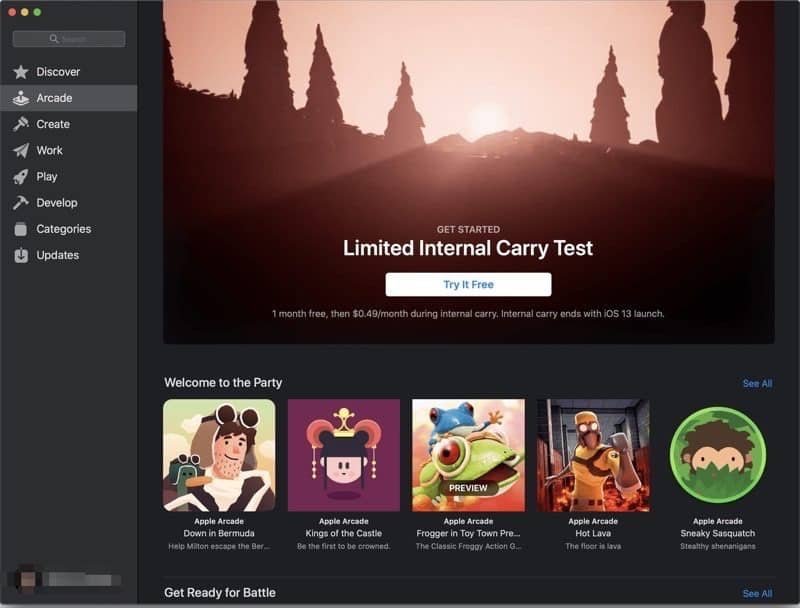 Apple Arcade costerà 4,99 $ al mese? 1 Apple Arcade test