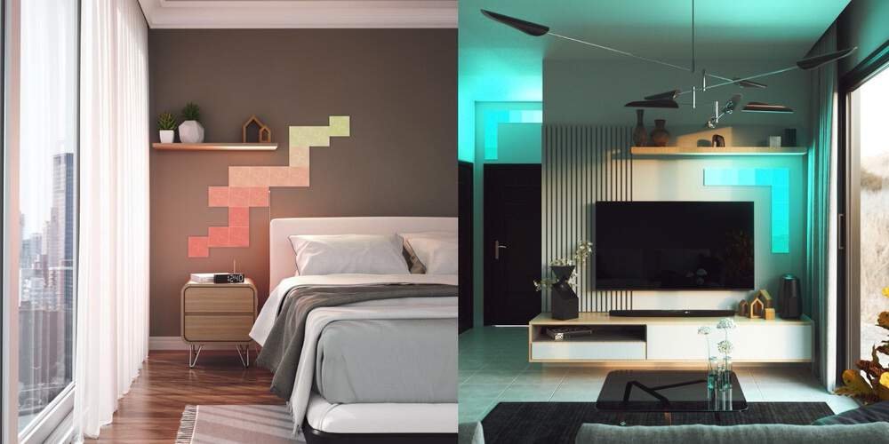 I pannelli Canvas di Nanoleaf diventano pulsanti per la domotica 1 Canvas Nanoleaf
