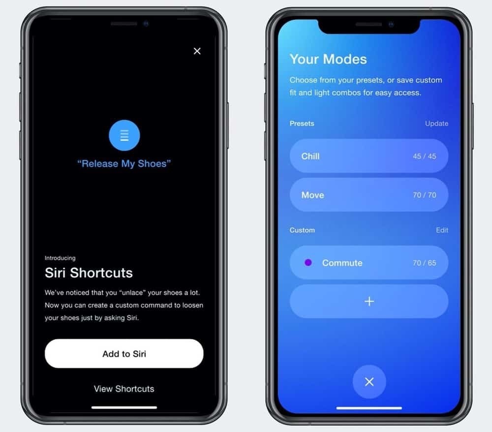 Siri per allacciare le scarpe