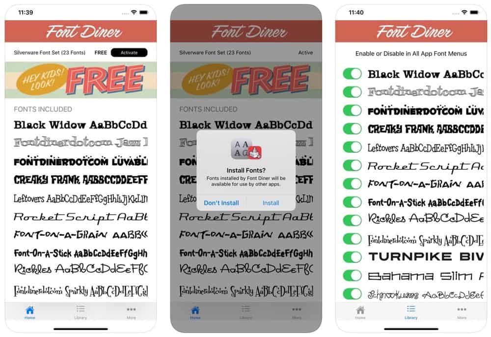 Font Diner