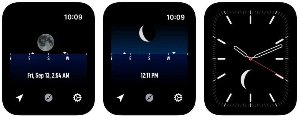 Moon++ l’app per Apple Watch per le fasi lunari 1 Moon++
