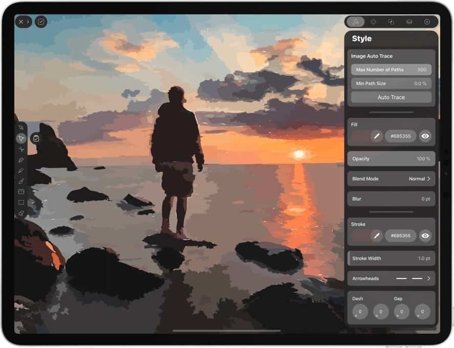 Vectornator X, una nuova app per creare immagini vettoriali 1 Vectornator X