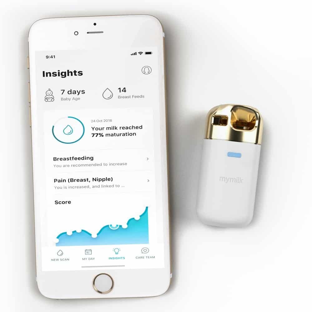 Mylee, l’accessorio che valuta il latte materno con lo smartphone 1 Mylee