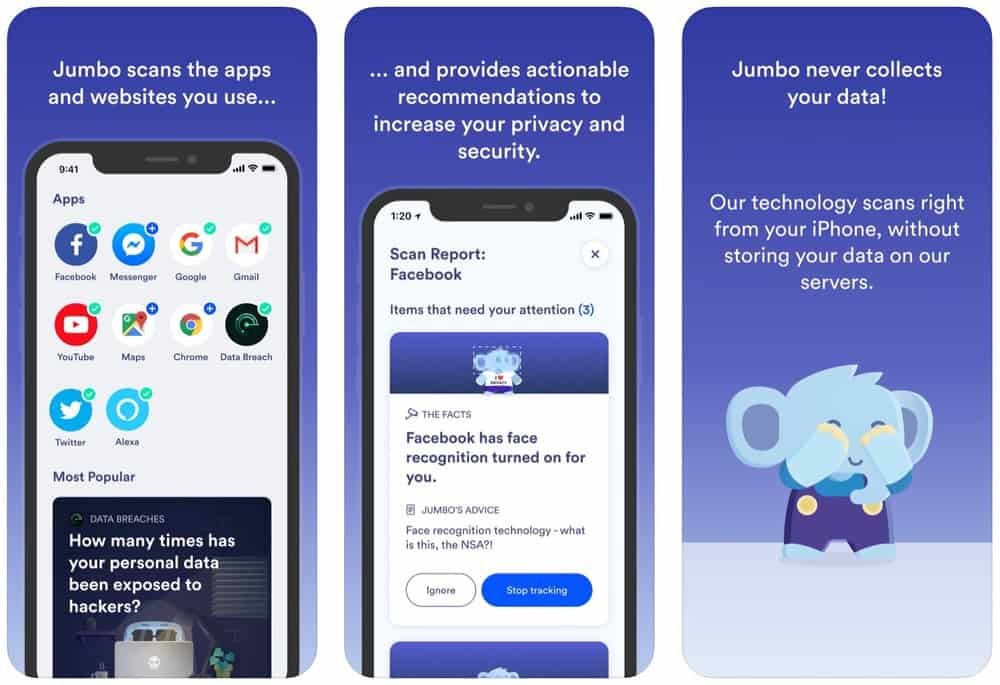 Jumbo, l’app che ti dice se app e siti stanno facendo i furbi sulla privacy 1 Jumbo