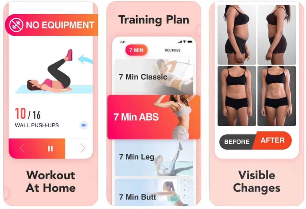Le app per tenersi in forma stando in casa 3 Fitness Femminile