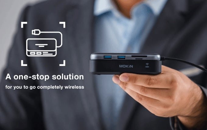 MOKiN, l’hub USB wireless per collegare il computer a schermi e proiettori 1 MOKiN